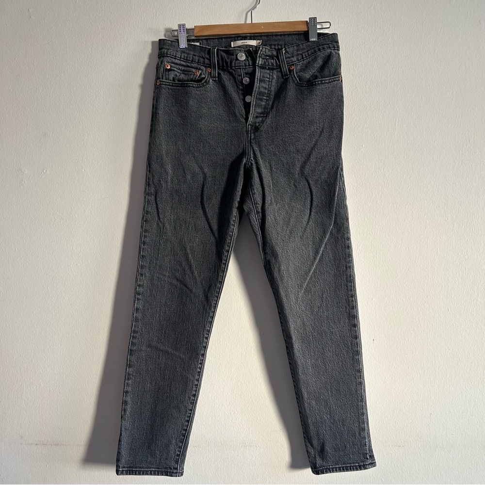 Levi's Black Wedgie Jeans